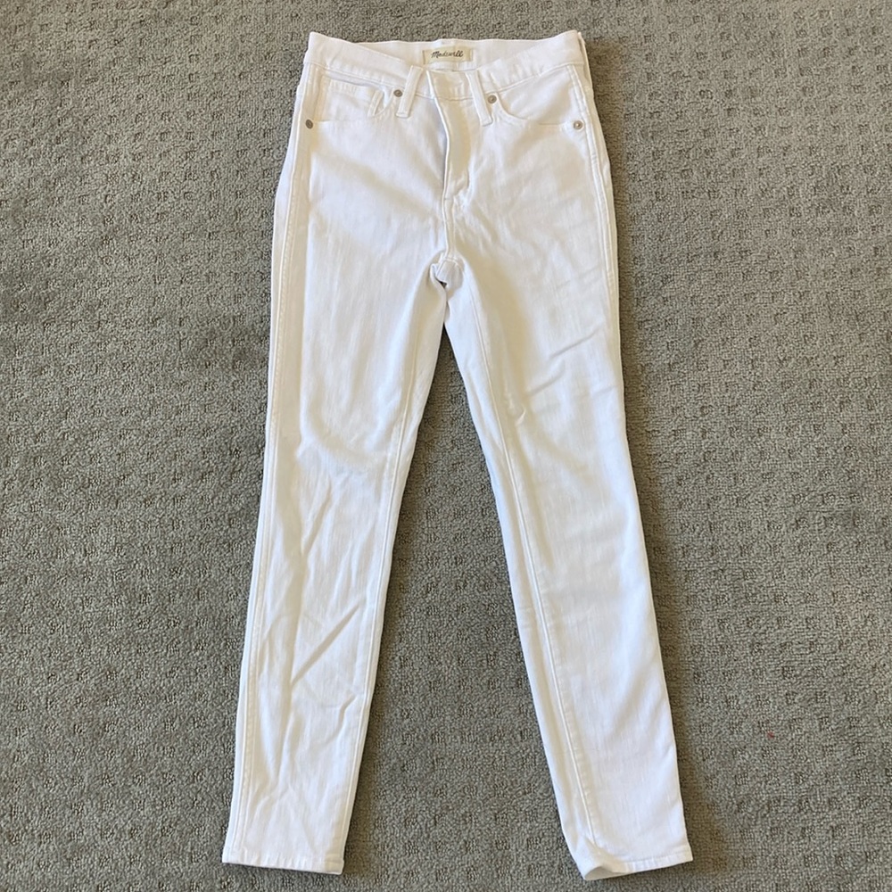 Almost New Madewell Petite 10” High-Rise Skinny Jean